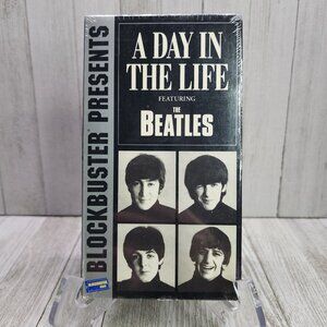 A Day In The Life The Beatles VHS 1995 Blockbuster Presents Vintage - NEW Vtg